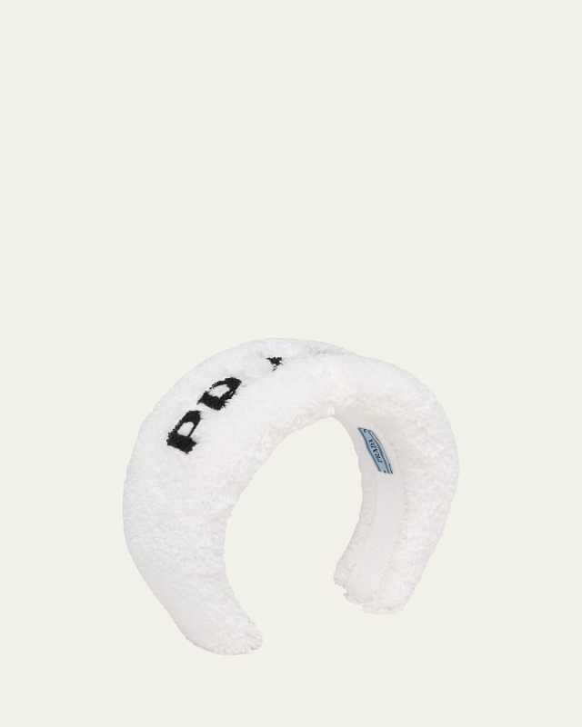 Puffy Logo Terry Cloth Headband